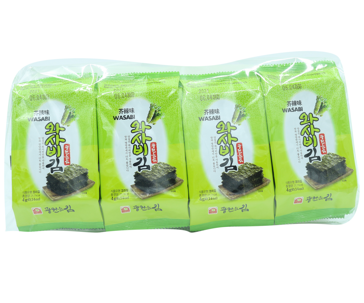 Korean Seasoned Laver Wasabi
