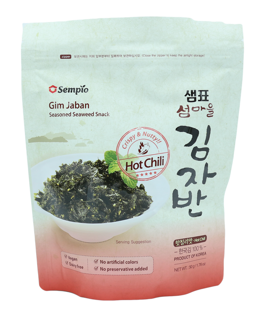 Seasoned Seaweed Snack Hot Chilli