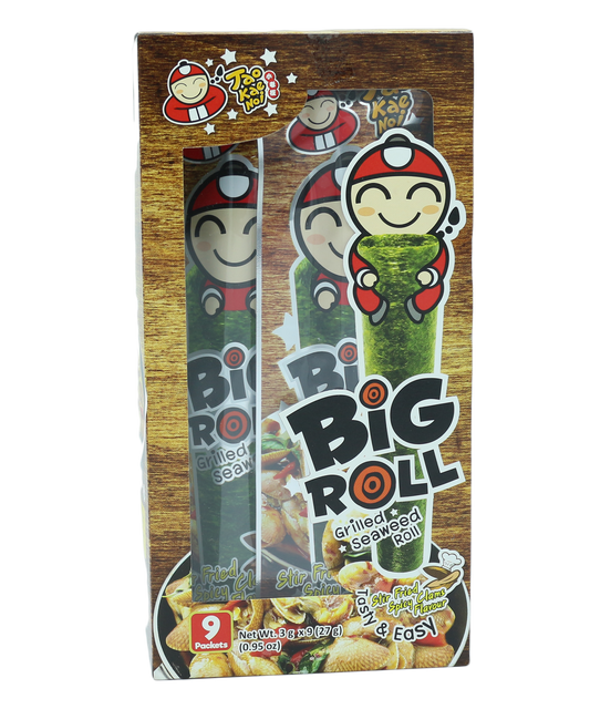 Grilled Seaweed Roll Stir Fried Spicy Clams Flavour ( Big Roll )