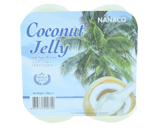Coconut Jelly With Nata De Coco