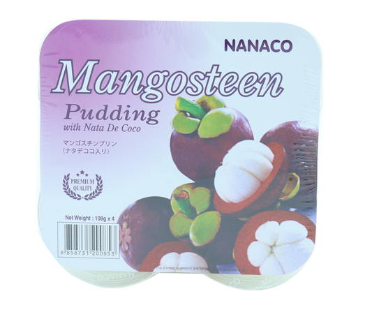 Mangosteen Pudding With Nata De Coco