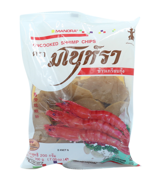 Uncooked Shrimp Chips