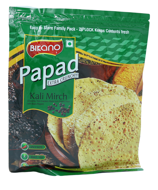 Papad Extra Crunchy Kali Mirch
