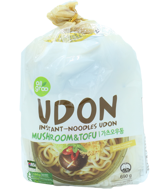 Instant Noodles Udon Mushroom & Tofo