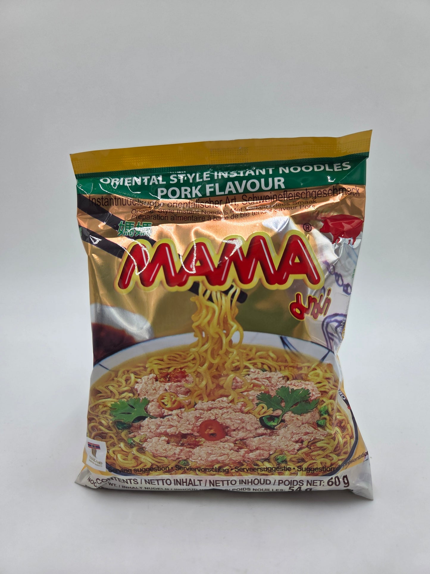Oriental Style Instant Noodles Pork Flavour