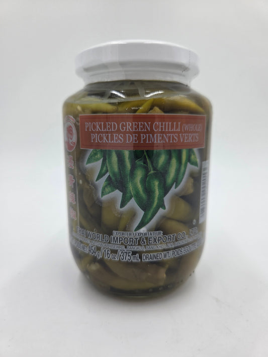 Pickled Green Chilli (Whole)