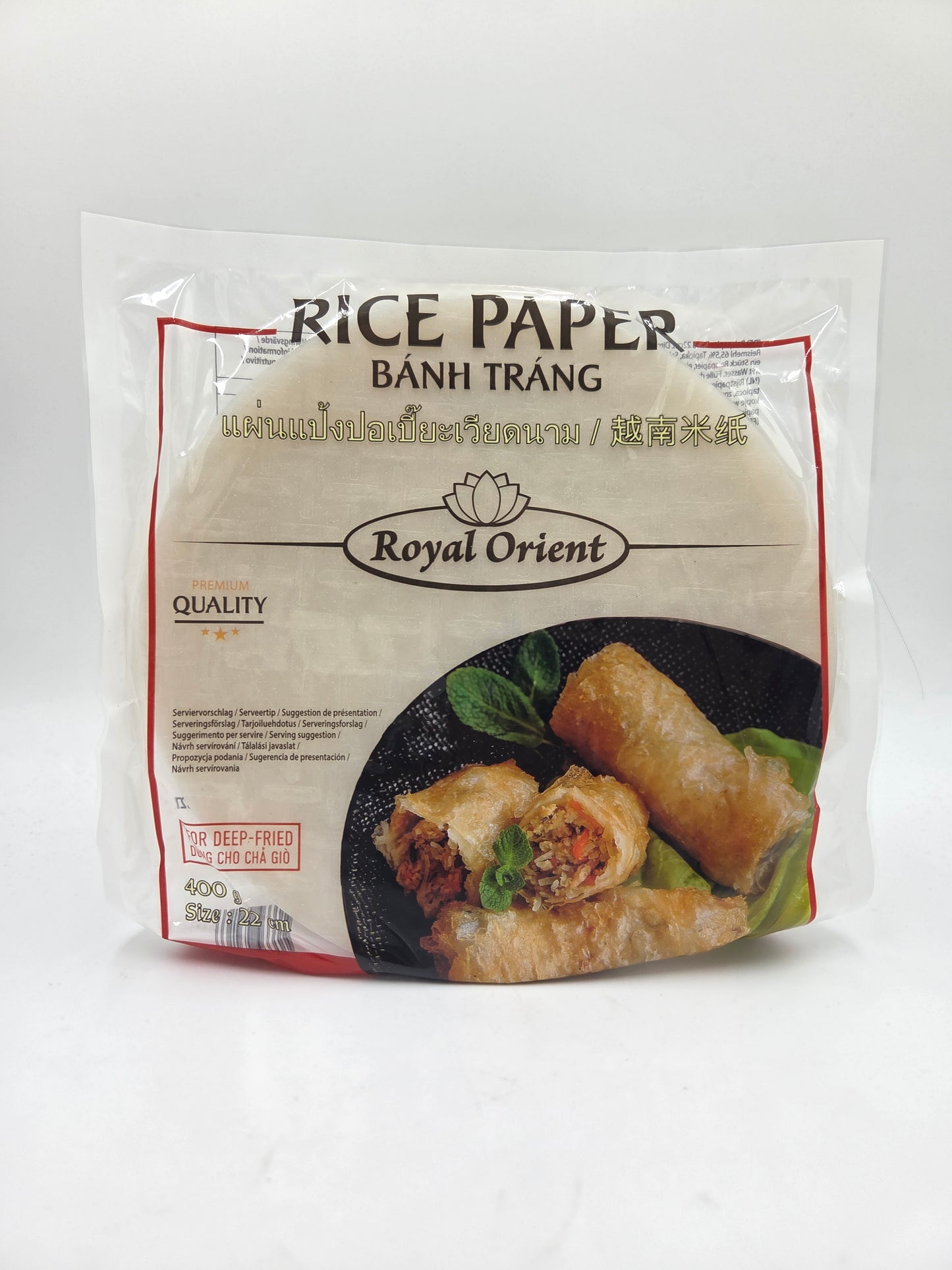 Rice Paper For Deep Fried Round