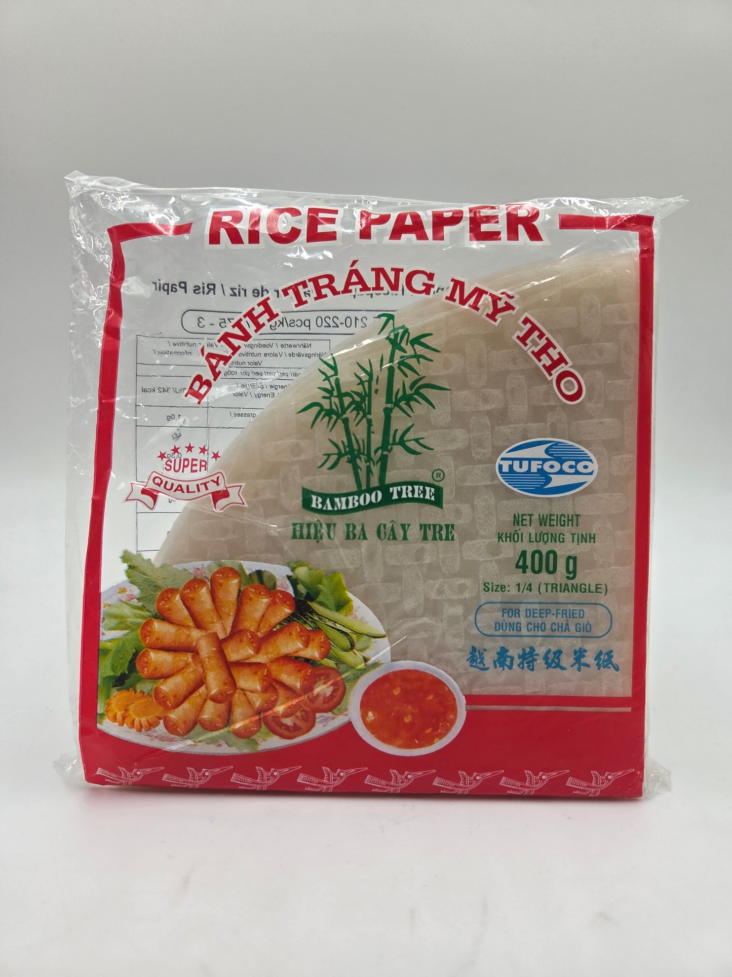 Rice Paper For Deep Fried Triangle