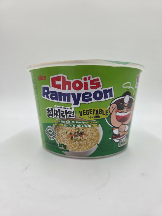 Instant Bowl Wheat Noodles With Vegetable Flavour Seasoning Sauce Mild