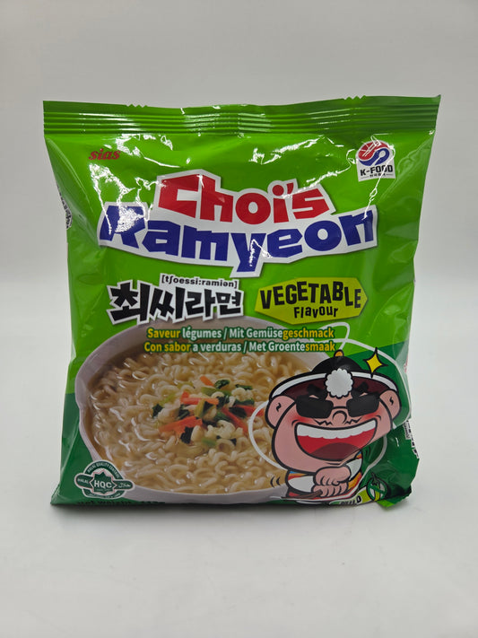 Instant Wheat Noodles With Vegetable Flavour Seasoning Sauce Mild