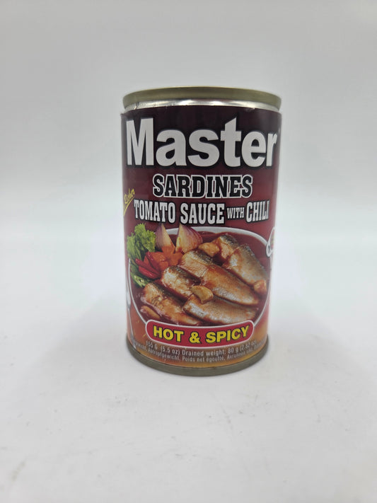 Sardines Tomato Sauce With Chili