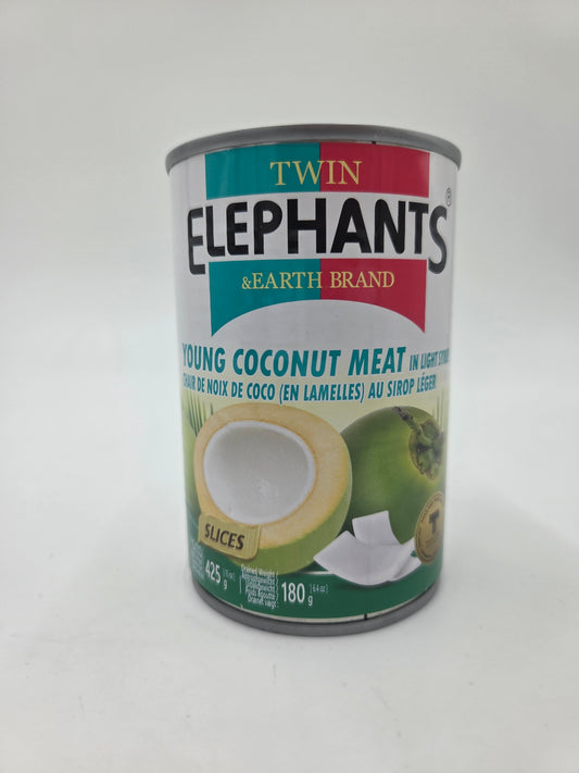 Young Coconut Meat In Light Syrup Slices