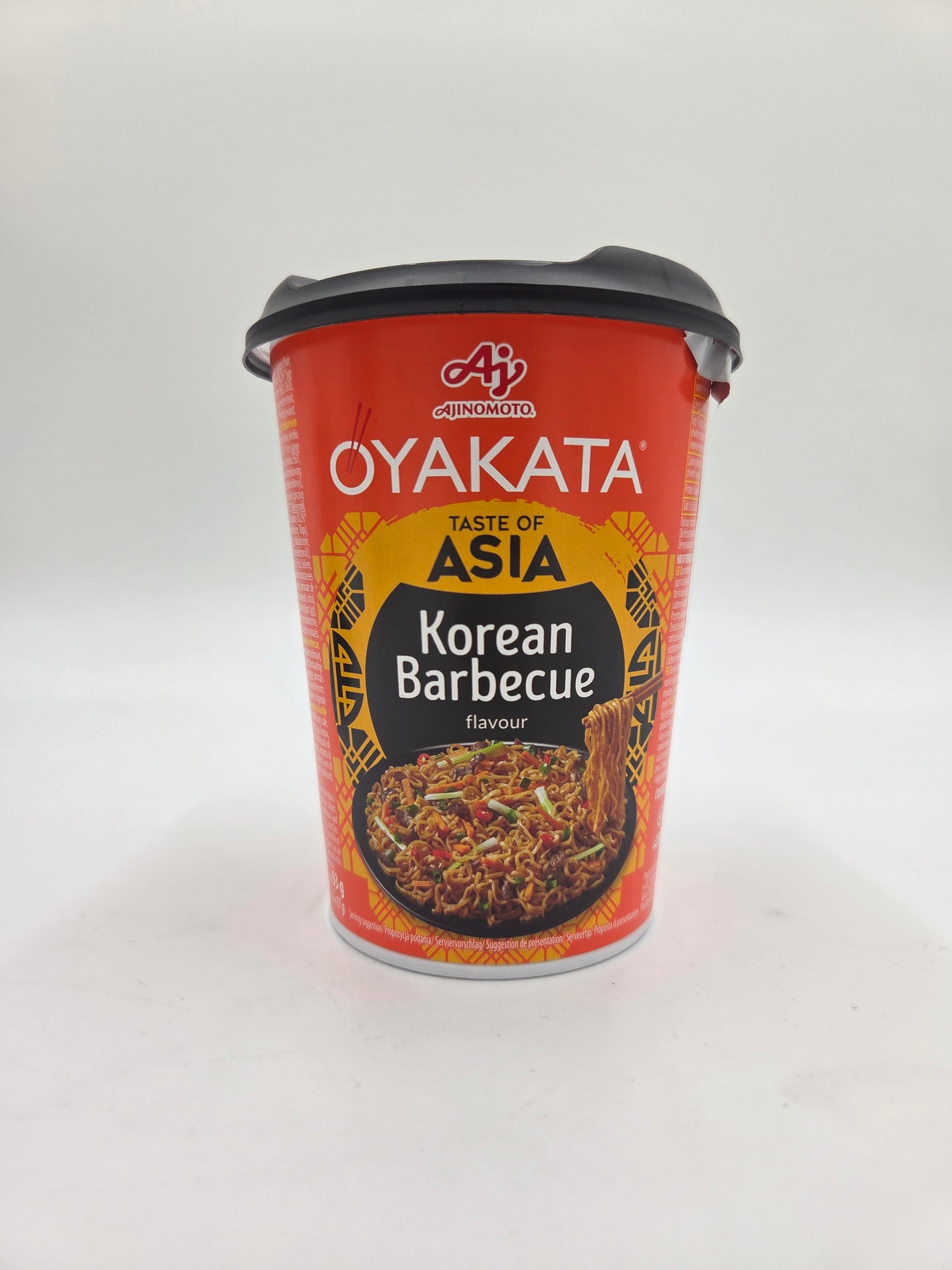 Instant Cup Dish With Sauce And Noodles - Korean Barbecue Flavour