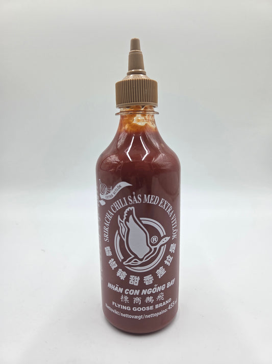 Sriracha Chilisovs Ekstra Hvidløg